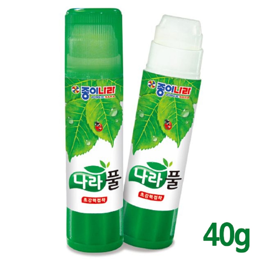 [30개입] 종이나라 고체 나라 풀 딱풀 접착제 유치원 사무실 학교 회사 공공기관 : 오와이엘