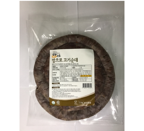 도야지 맘으로 고기순대 1kg : 유통88