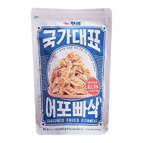 맛샘 국가대표 먹태 빠삭 빠사삭 50g 특제소스포함 맥주 마른 안주 먹태구이 간식 : 깨끗한공간