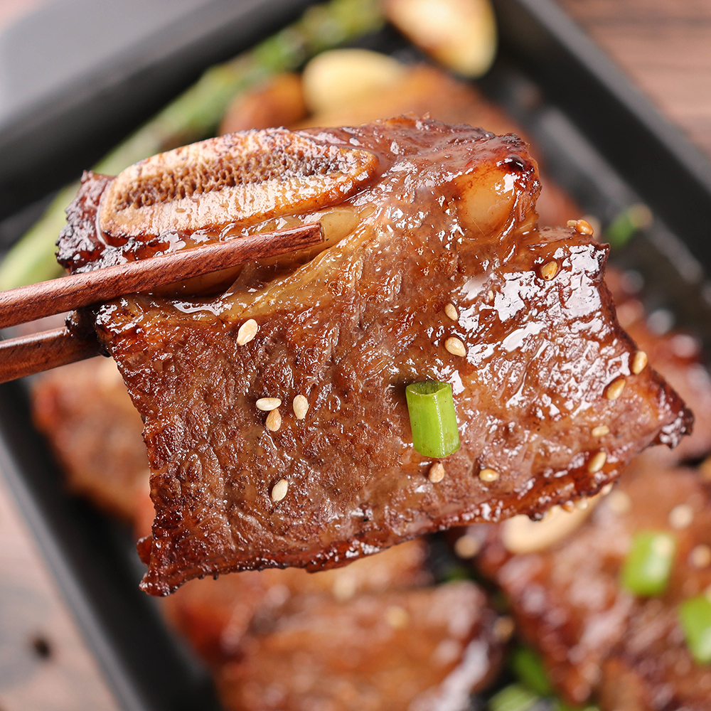 을지로 LA양념갈비 탑초이스 678번대 엘에이갈비 소갈비 1kg : 도도한미식가