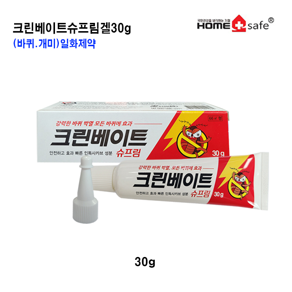크린베이트슈프림겔30g(바퀴.개미) (일화제약) : 홈세이프 jongsu