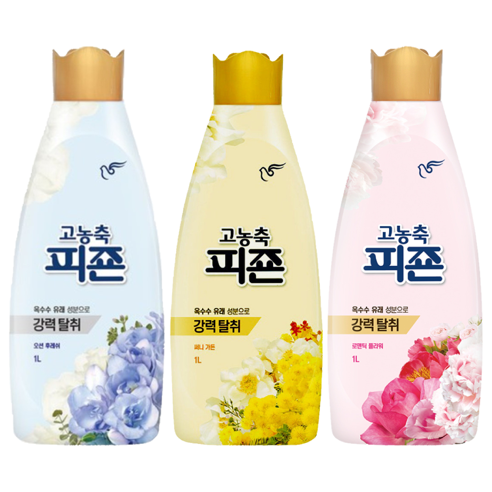 피죤 리치퍼퓸 1L 써니가든 오션후레쉬 로맨틱플라워 고농축 섬유유연제 : 정성드림마트