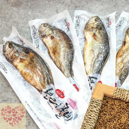 찐 보리굴비 영광굴비 5마리 부세 특대 30cm 거꾸리 굴비 명절 설 선물세트 : 라쁘리메라