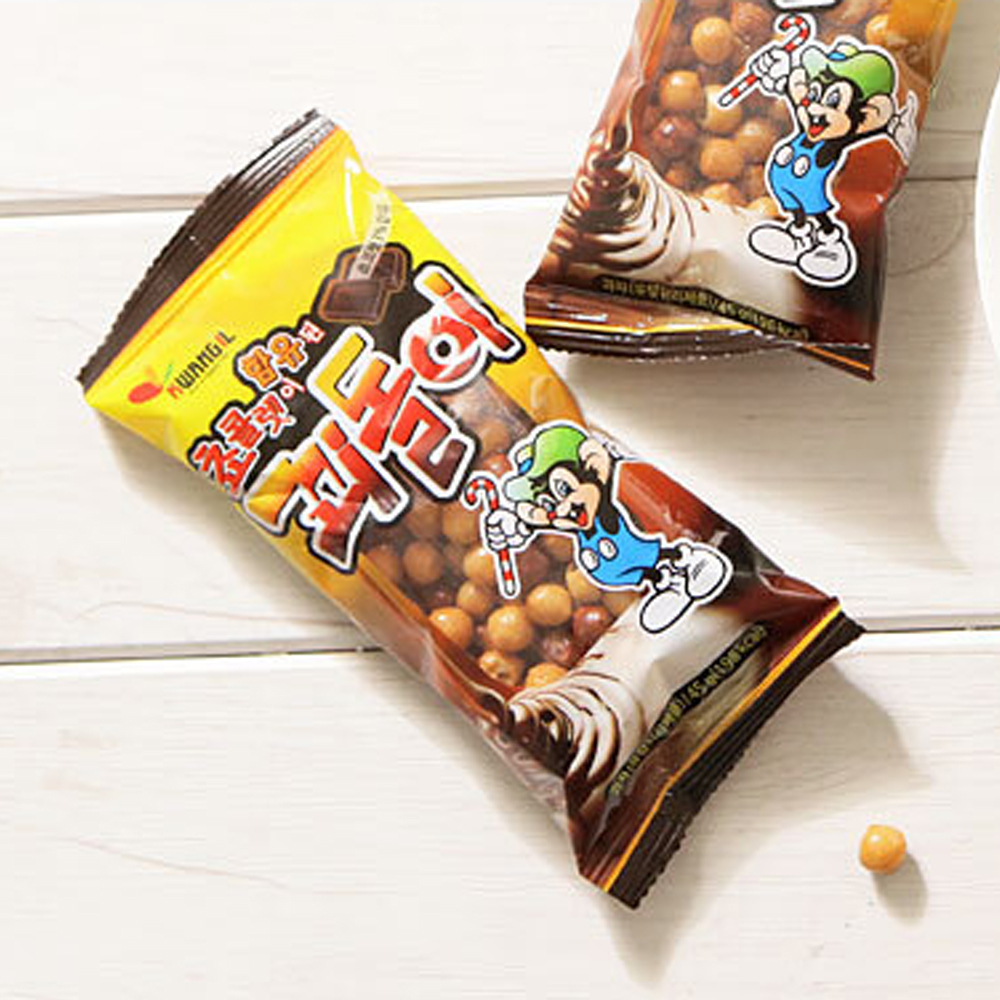 옛날찐 꾀돌이 깐돌이과자 칼로리낮은 인간사료 논두렁밭두렁 라면땅 불량식품 군것질 : 빅원더