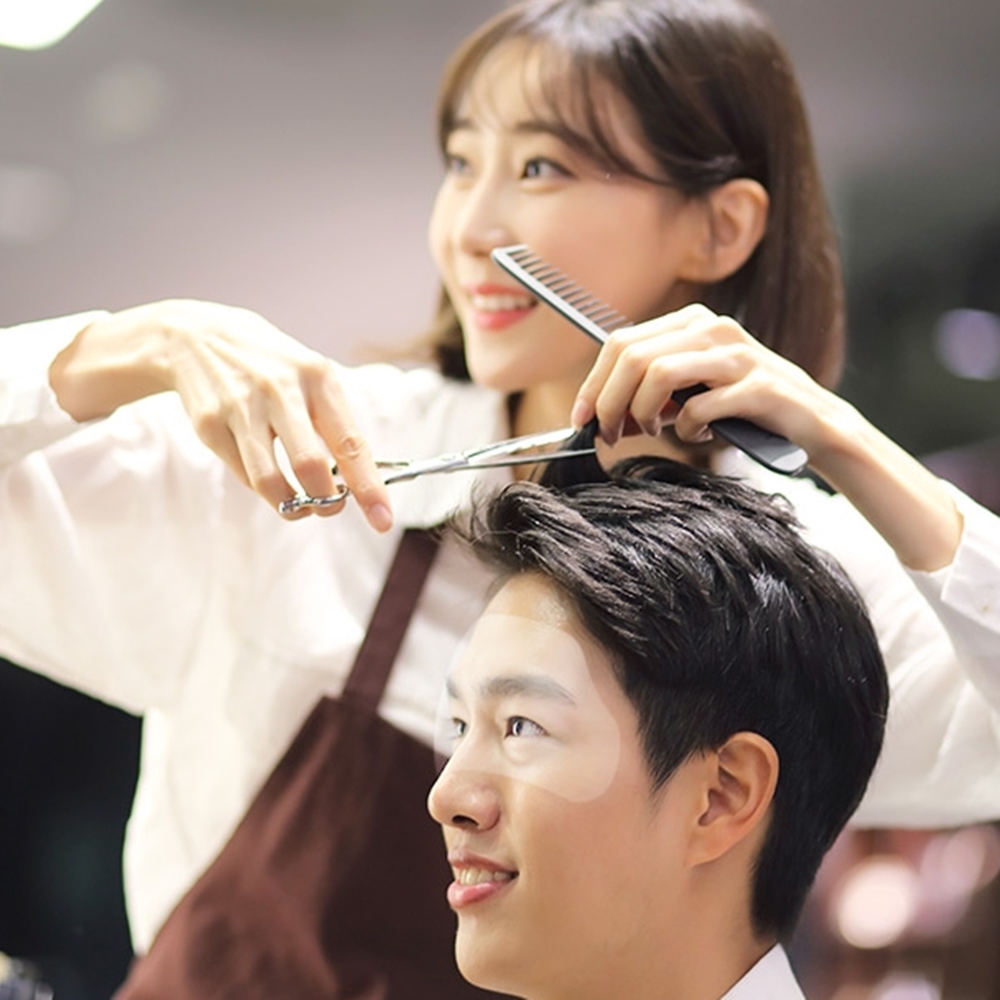 미용실페이스커버 페이스필름 스프레이마스크 : 도모소모