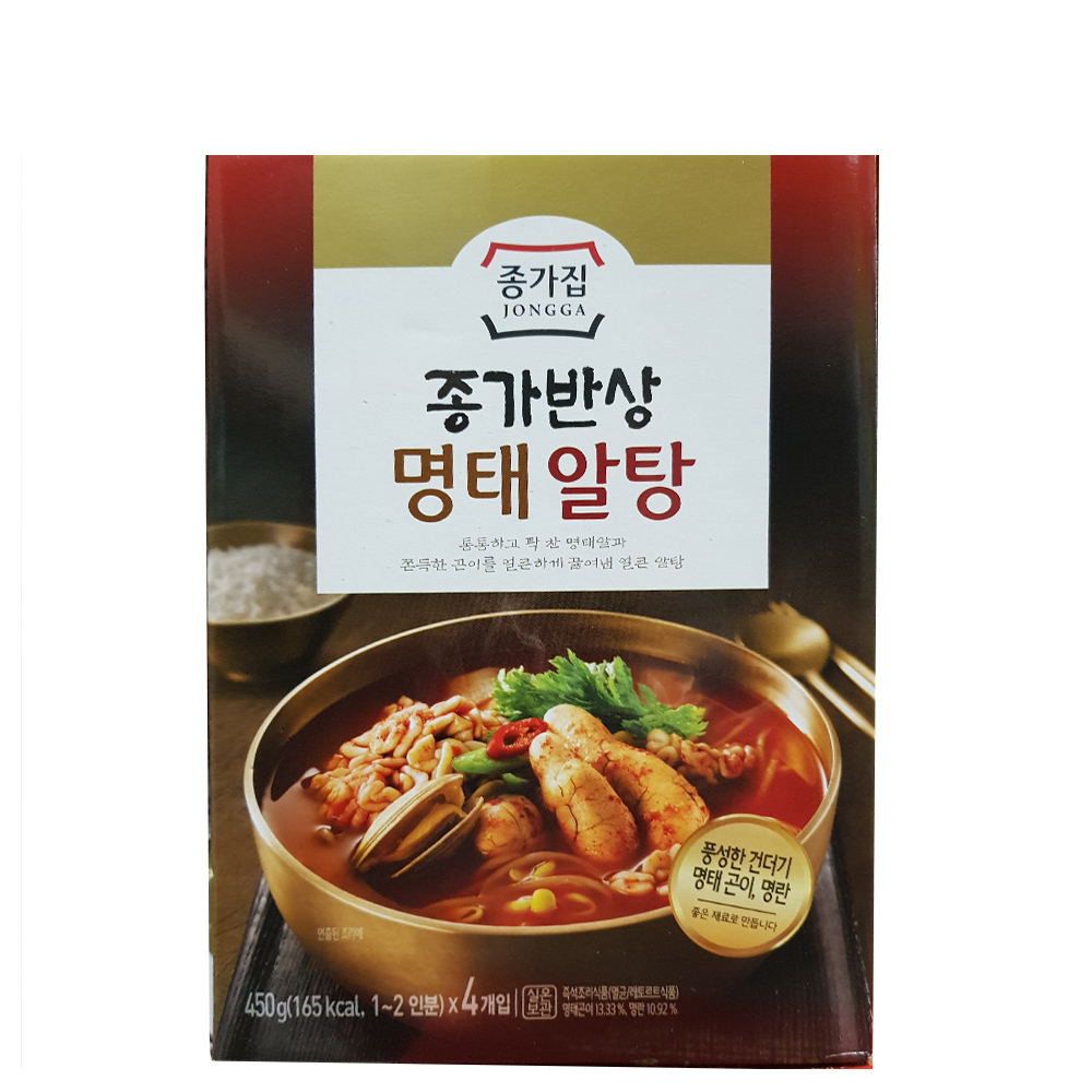 종가집 종가반상얼큰알탕 450gx4 : 노마타운