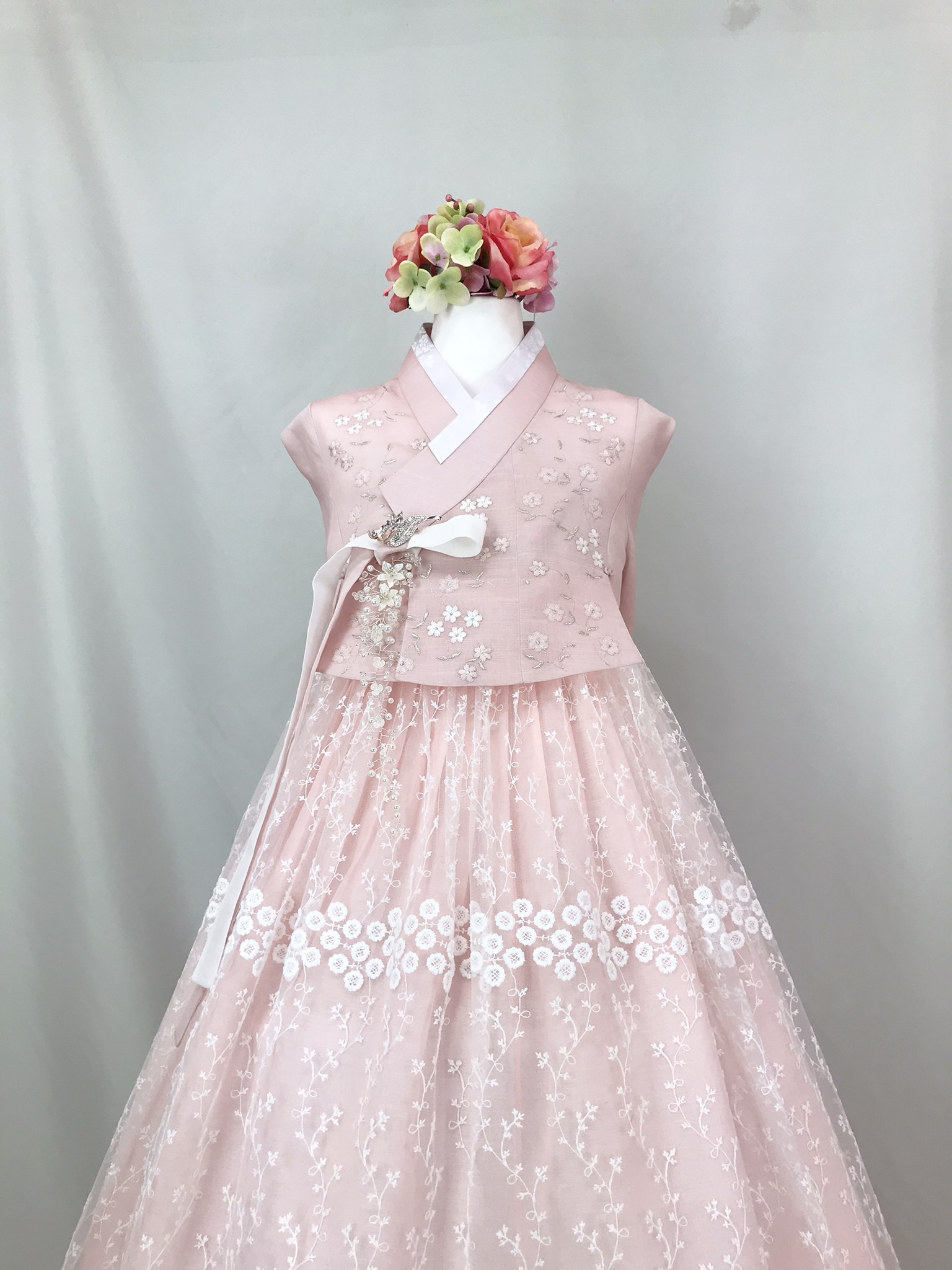 미인수 한복대여 별꽃핑크퀸 신부 혼주 하객 결혼 : 미인수 한복