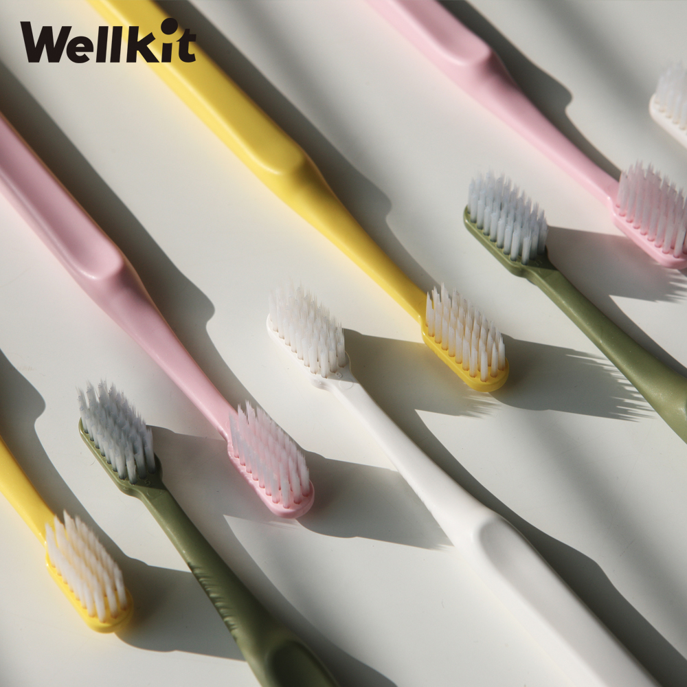 [Wellkit] 웰킷 교정 PLA 친환경 미세모 잇몸에 좋은 치과 칫솔 1개입 작은헤드 : JennyStore