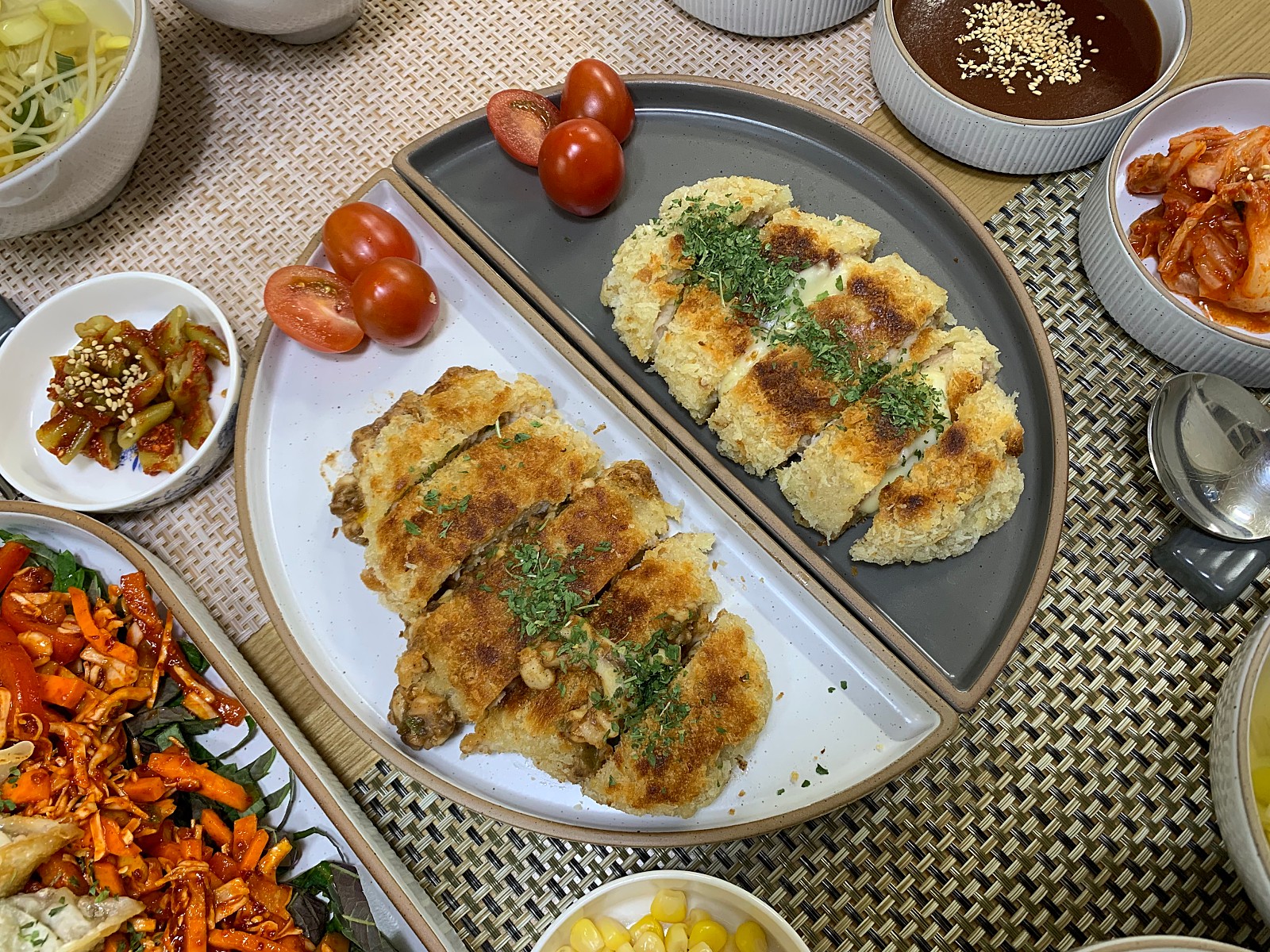 아빠가만든 통등심 수제돈까스 바삭바삭 건강하게 만듭니다 온가족이 함께즐겨요 : 아빠돈까스