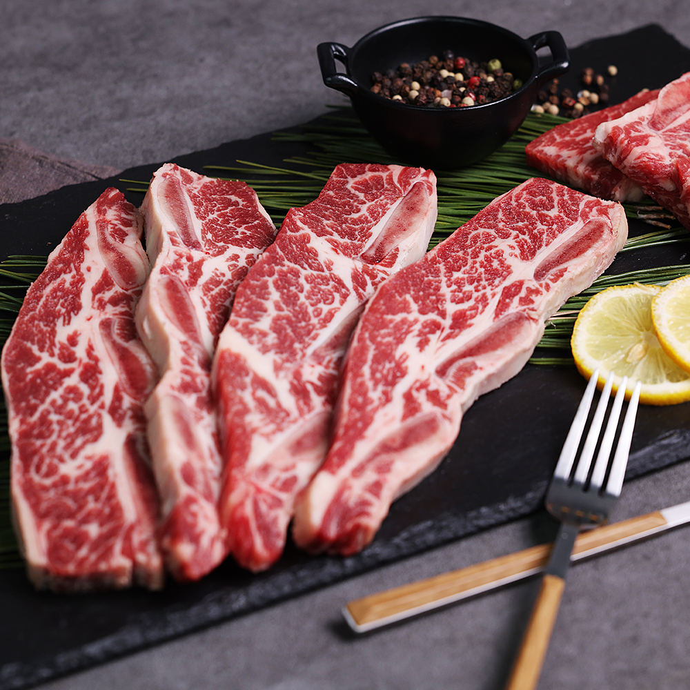 LA갈비 미국산 초이스등급 소 꽃갈비 1kg : 한땀푸드