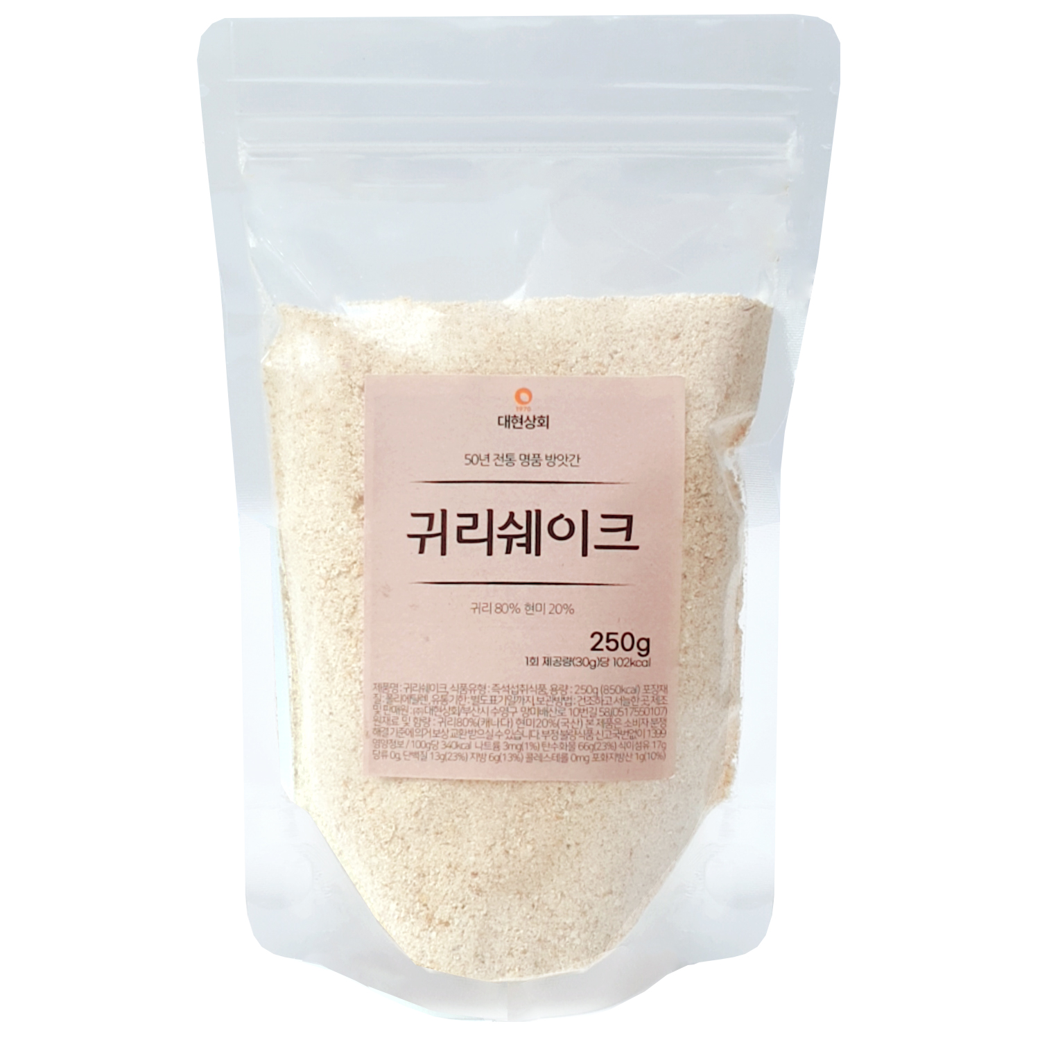 다이어트 귀리쉐이크 선식 / 식사대용 귀리가루 / 오트밀 / 50년전통대현상회 : 대현상회 방앗간