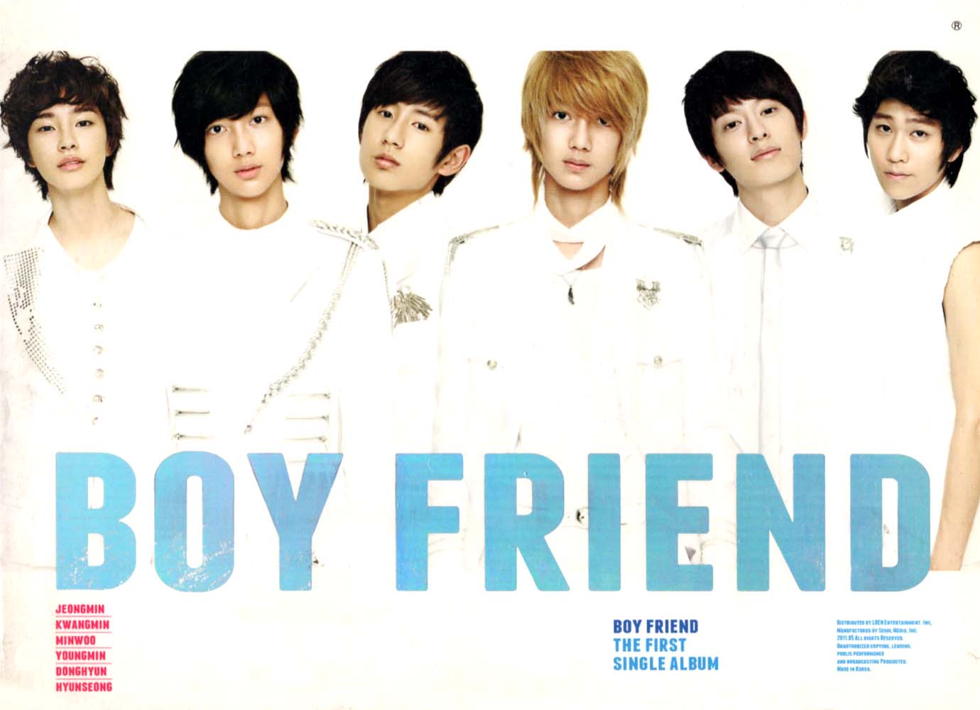 보이프렌드(Boyfriend) - Boyfriend(1st Single Album) : MusicnShop