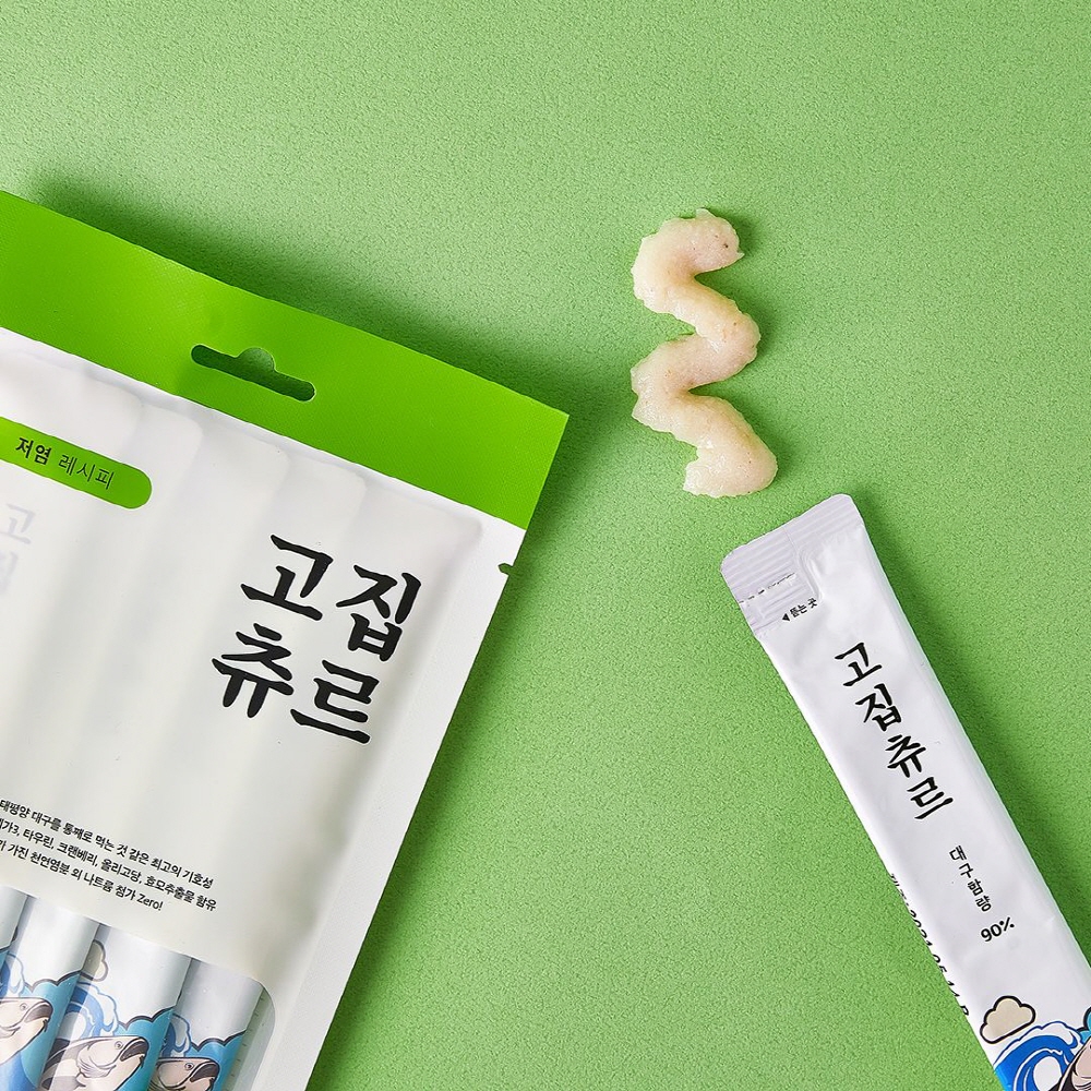 [복수구매 20%] 고집츄르 저염레시피 대용량팩 30개입 연어 : 아브람레드