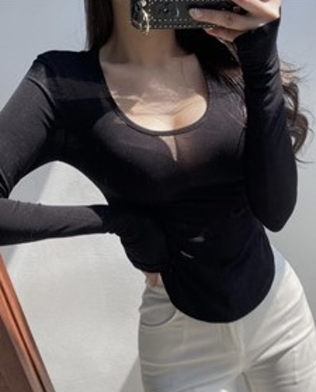 인생핏 핏보장 여리 라운드 티 (4 color) : Je.Doa