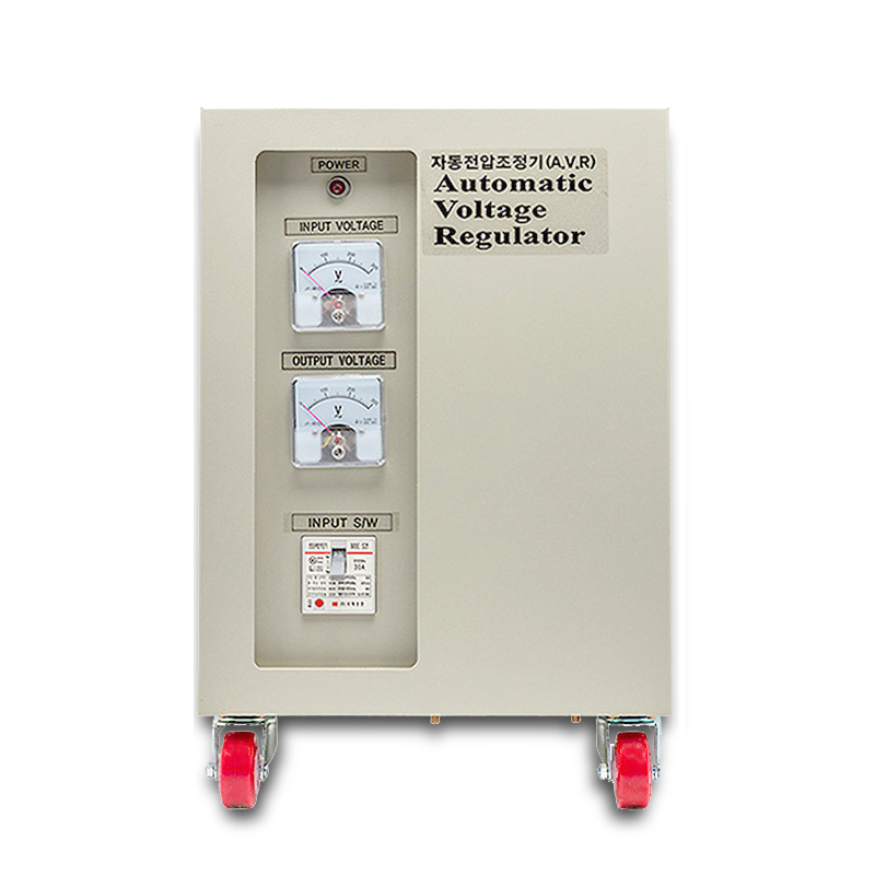 AVR 자동전압조정기 단상 5KVA 복권 안전인증 정전압 : 한일마트