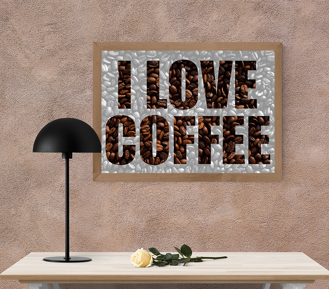 커피포스터 I Love Coffee : 미디어마인