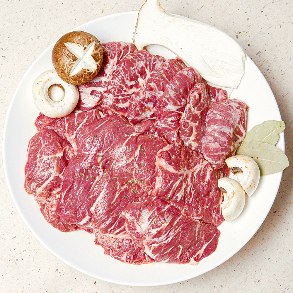 바른도니 돼지 뒷고기 모듬 돼지 부속구이 뽈살 덜미살 항정 차돌돌 500g/1kg : 바른도니뒷고기