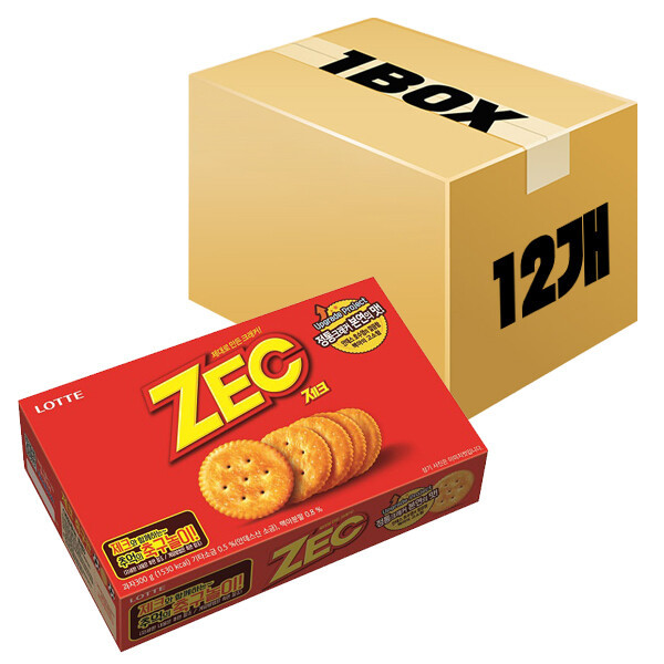롯데 제크 300gX12개 1박스 : 천둥마켓H
