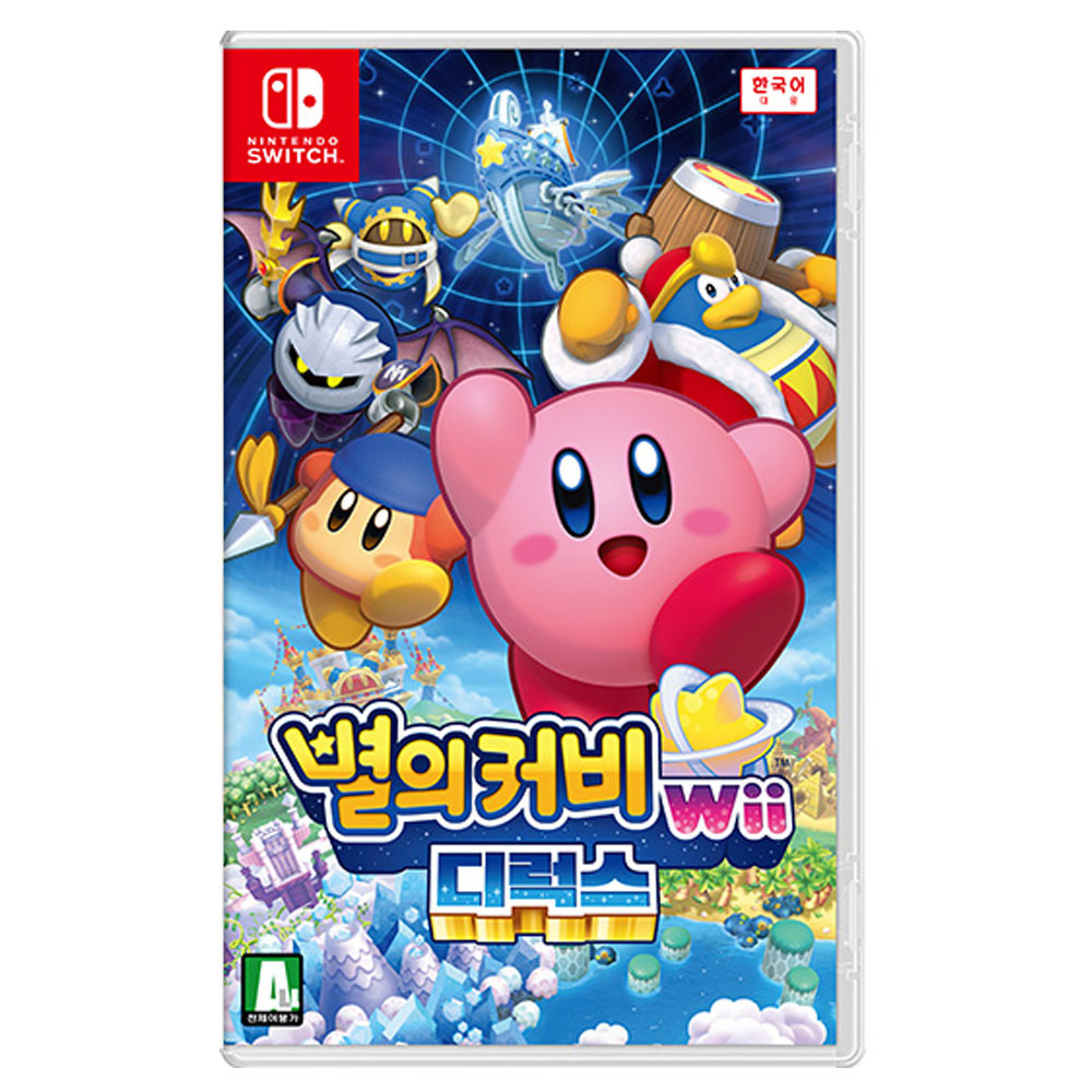 닌텐도 스위치 별의 커비 Wii 디럭스 (한글판) 게임 칩 팩 : Nuclear club