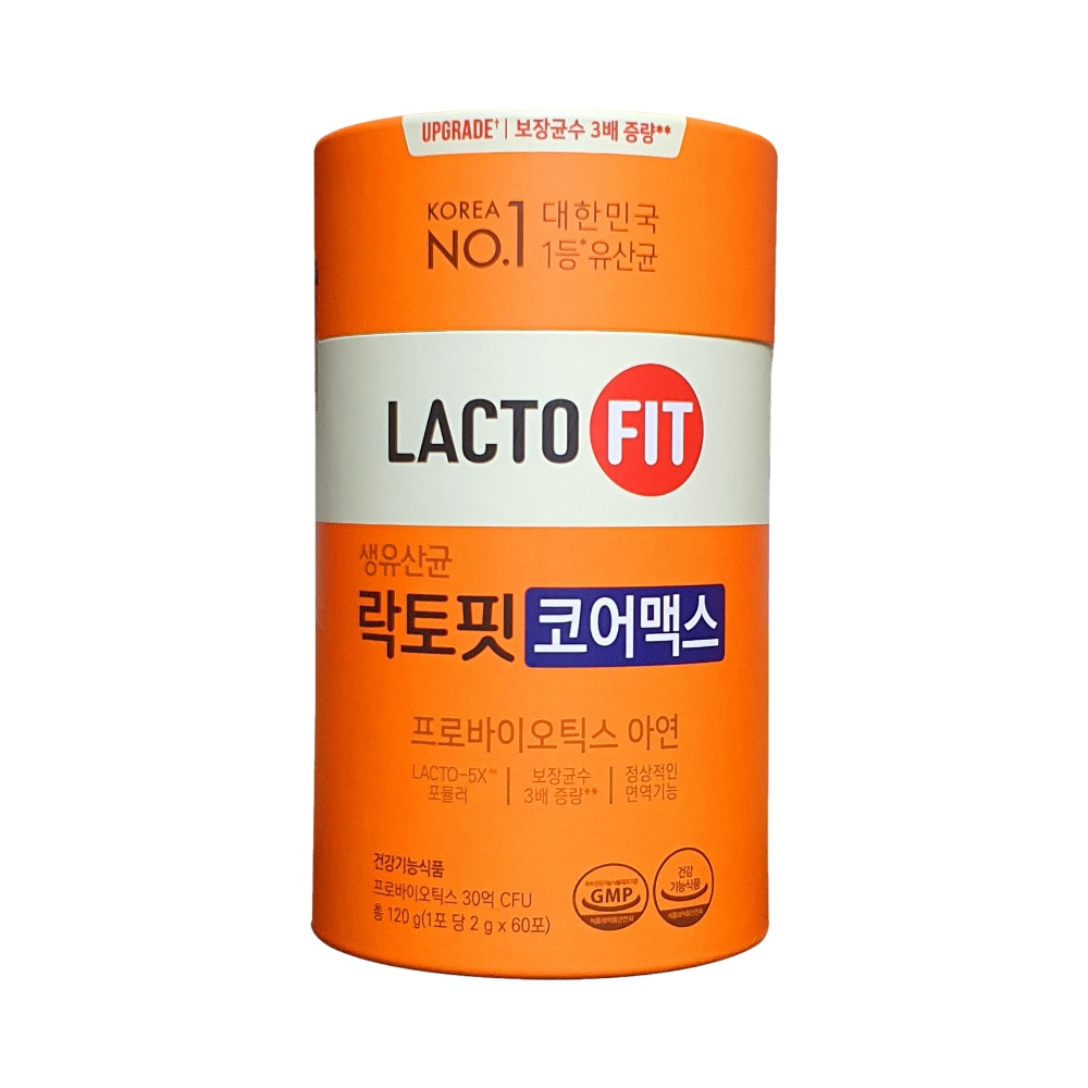 종근당 건강 락토핏 생유산균 코어 맥스 1통 2개월분 라토픽 유산균 : 제이윈썸