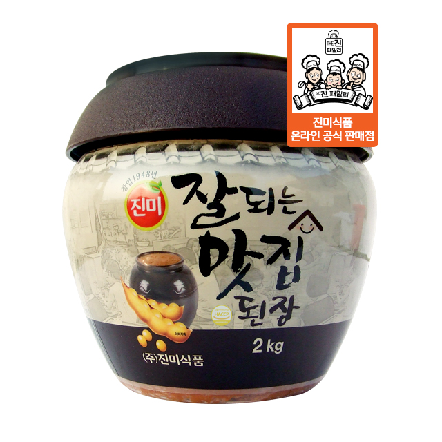 진미 잘되는 맛집 된장 2kg : 진미식품 이비또