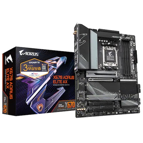 기가바이트 X670 AORUS ELITE AX : 제일컴퓨터