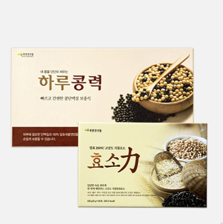 [푸른친구들 공식몰] 건강체중프로그램6 (하루콩력6+효소력6) : 발효식품전문기업 푸른친구들