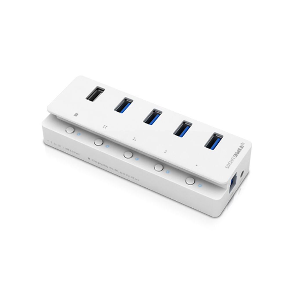 USB 허브 유전원 USB3.0 확장 포트 (UH305/UH505) : 아이티램