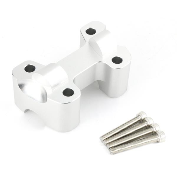 라이저바 핸들 바 호환 오토바이 CNC 핸들 바 마운트 라이저 클램프, 두카티 몬스터 659 696 795-2009 2016 &quot;핸들 스페이서 : 달빛-상점