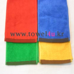 무지 슬로건 스포츠타올20x100cm 도톰한 최고급 30수 중앙 전면인쇄 가능 : 타올포유 고려상사