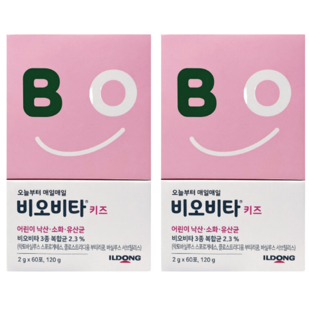 일동제약 비오비타 키즈 2g 30포 2개 : 케이니크