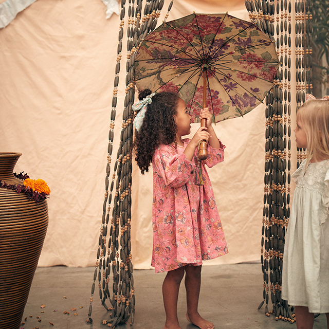 [루이스미샤] Eugenie Dress Strawberry Bohemian Hindi : 새싹옷장
