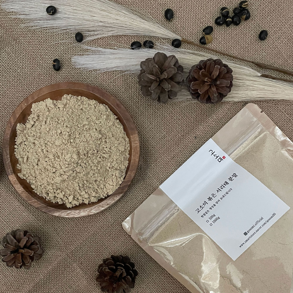 국산 볶은 서리태 100% 분말 가루 500g 1kg : 고소미 선식
