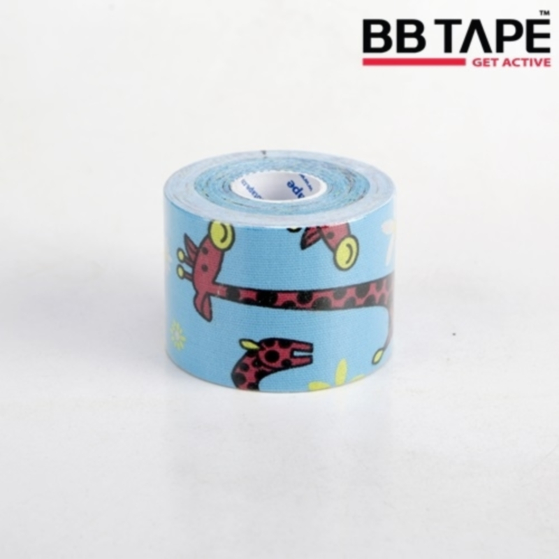 비비테이프 지라프 블루 -저자극 어린이 전용 테이핑 (1roll) : 제이온월드