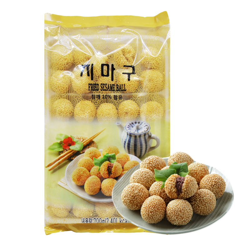 천미방 중국식품 지마구 700g 장가푸드 훠궈 중국식품 과자 간식 마라탕 마라샹궈 : 중국식품마트