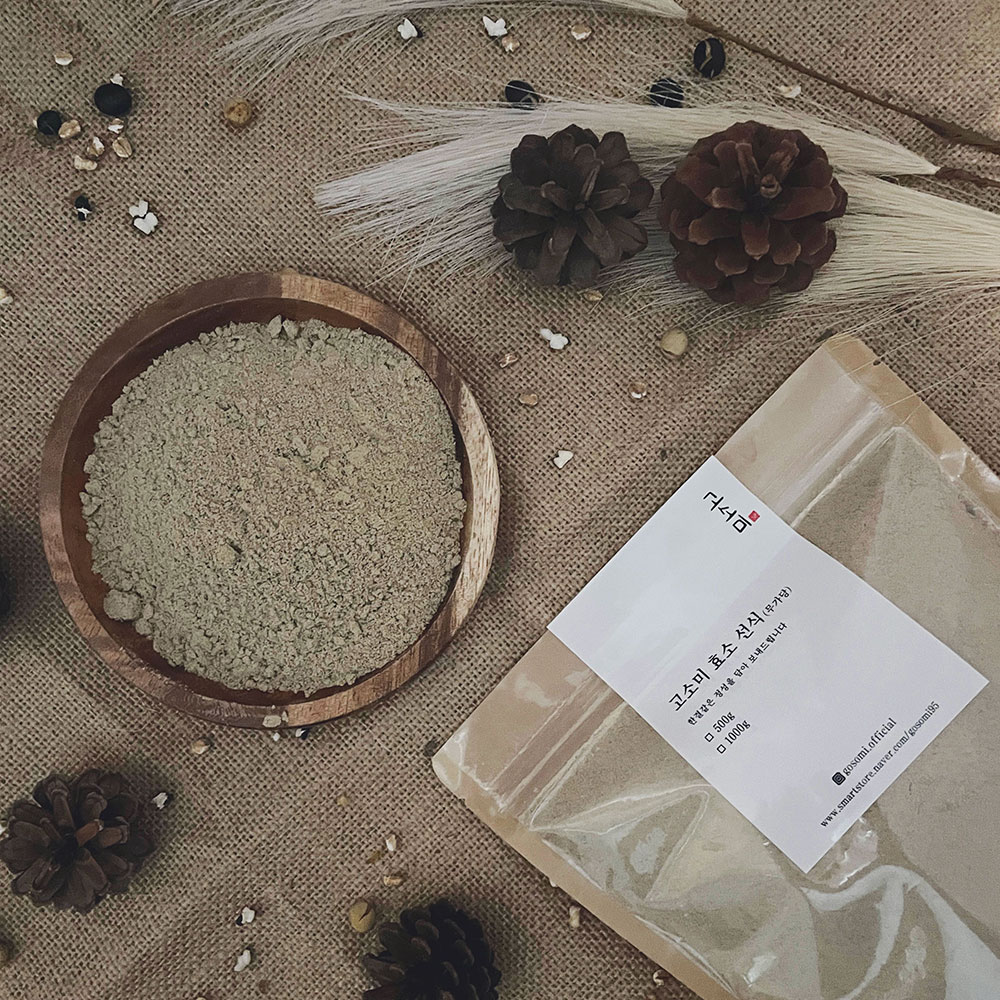 무가당 효소 선식 미숫가루 500g 1kg : 고소미 선식