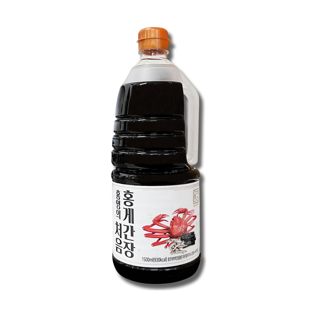 홍영의 처음 홍게간장1.5L 만능 맛간장 : 일촌샵