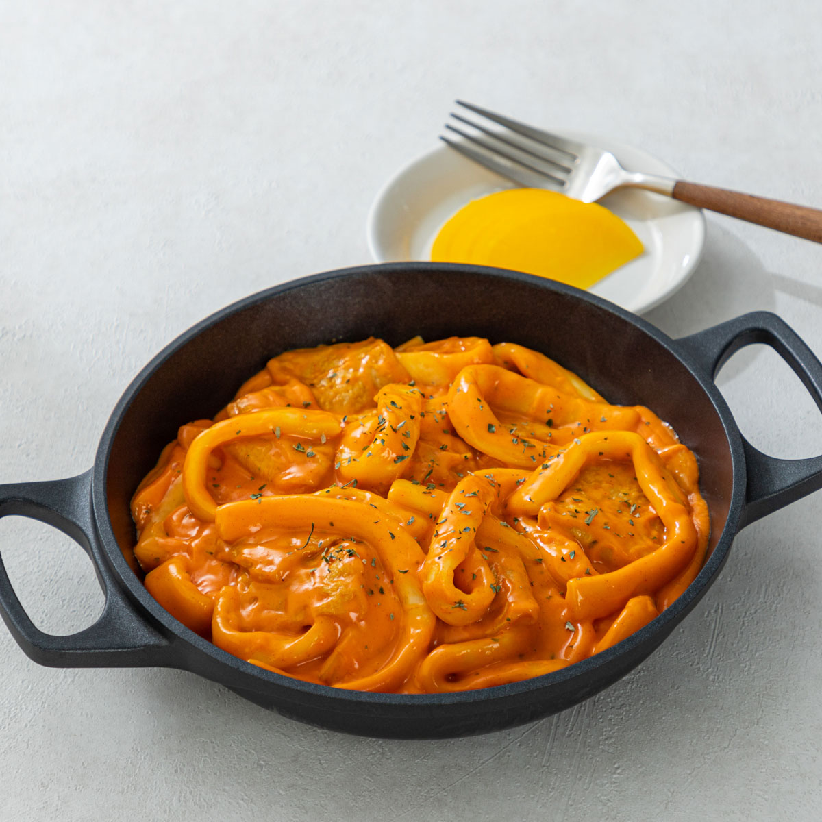 쉐프애 국물떡볶이 누들로제떡볶이 : 미소담식품