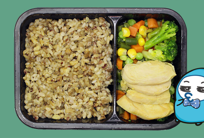 한끼해결 방콕도시락 하루한끼 새우 계란볶음밥 닭가슴살 햄야채 도시락 택배 : 꽁 지 마 켓