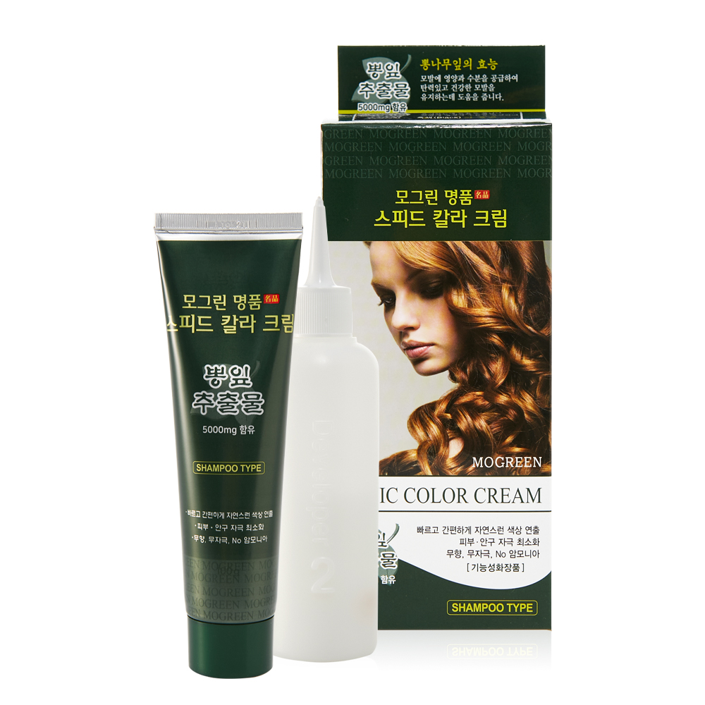 모그린 명품 스피드 칼라 크림 (1제100g+2제100ml) : 헤어N헤어베스트