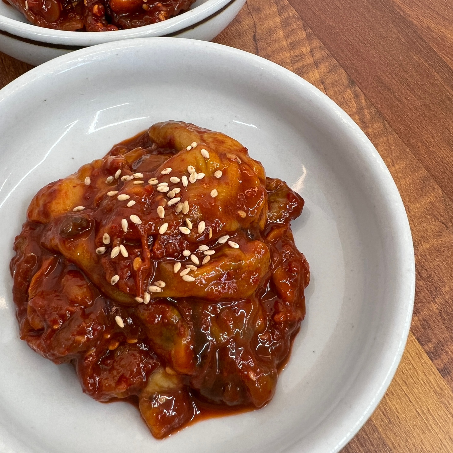 오징어젓 낙지젓 창난젓 백명란젓 집반찬 밑반찬 제주 금자매식당 : 금자매