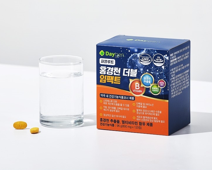 데이젠 퍼플루트 홍경천 더블 임팩트 800mg 120정 X 2개 2개월분 하루 4정 : 비바헬스케어