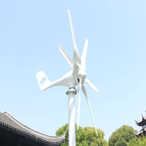 소형 전기 에너지 바람을 이용한 800W 48V 풍력 터빈, 6 개 블레이드 및 무료 MPPT 컨트롤러 가정용 소형 : 천고상선 스토리
