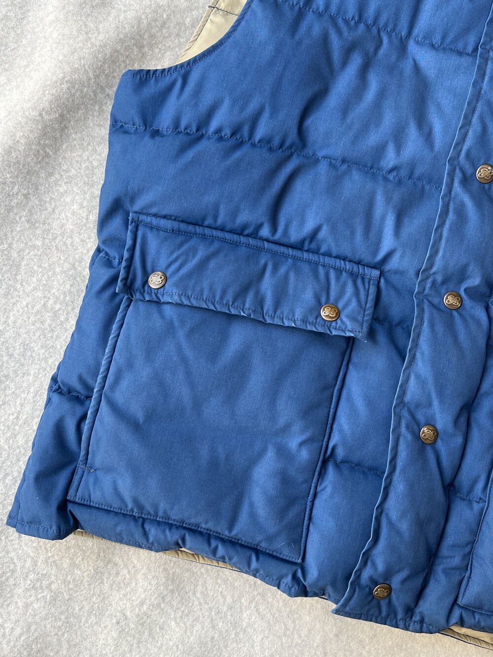 1980s EDDIE BAUER Goose Down Puffer Vest : 피버 체이서스