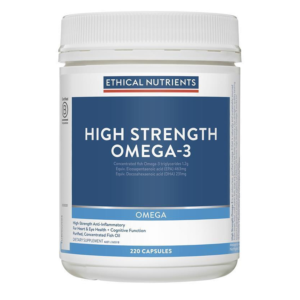 Ethical Nutrients High Strength Omega 3 에티칼 뉴트리언트 하이 스트렝스 오메가 3 220캡슐 : 라슈미아