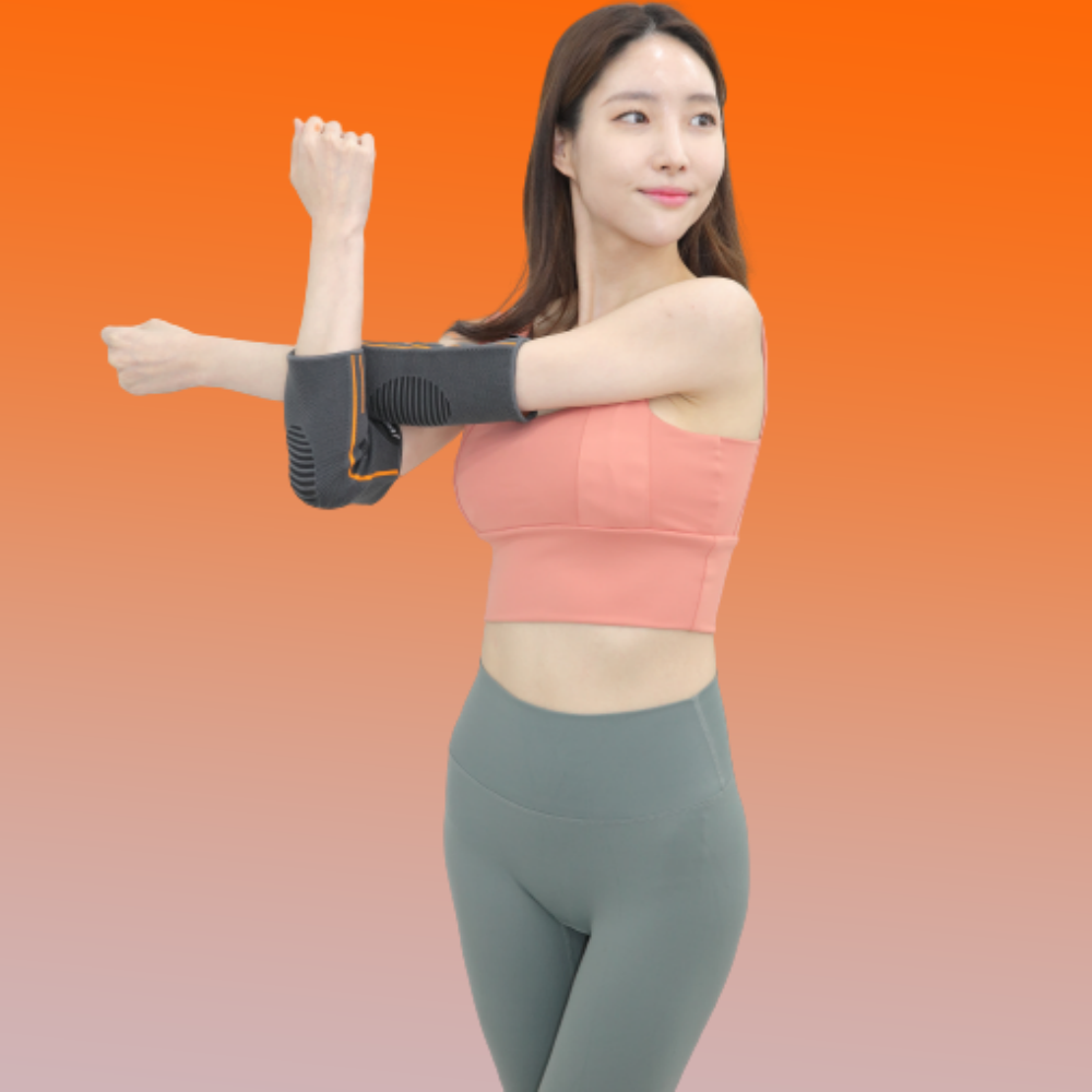 에스제이리 팔꿈치 보호대 엘보 테니스 팔꿈치아대 밴드 : 샤이링