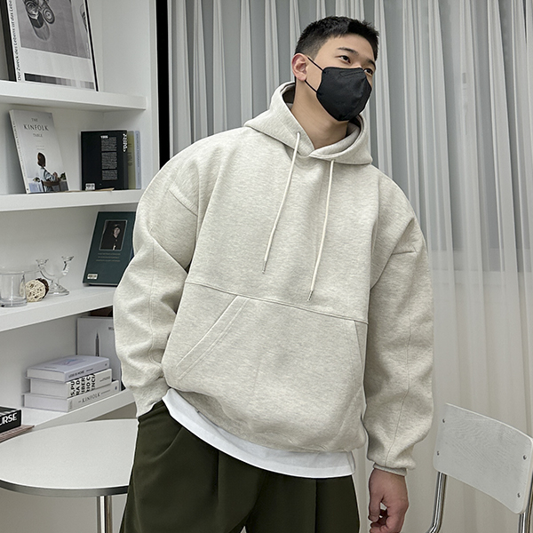 빅사이즈후드티 남자오버핏 무지후드티 큰옷 : 덤파운더