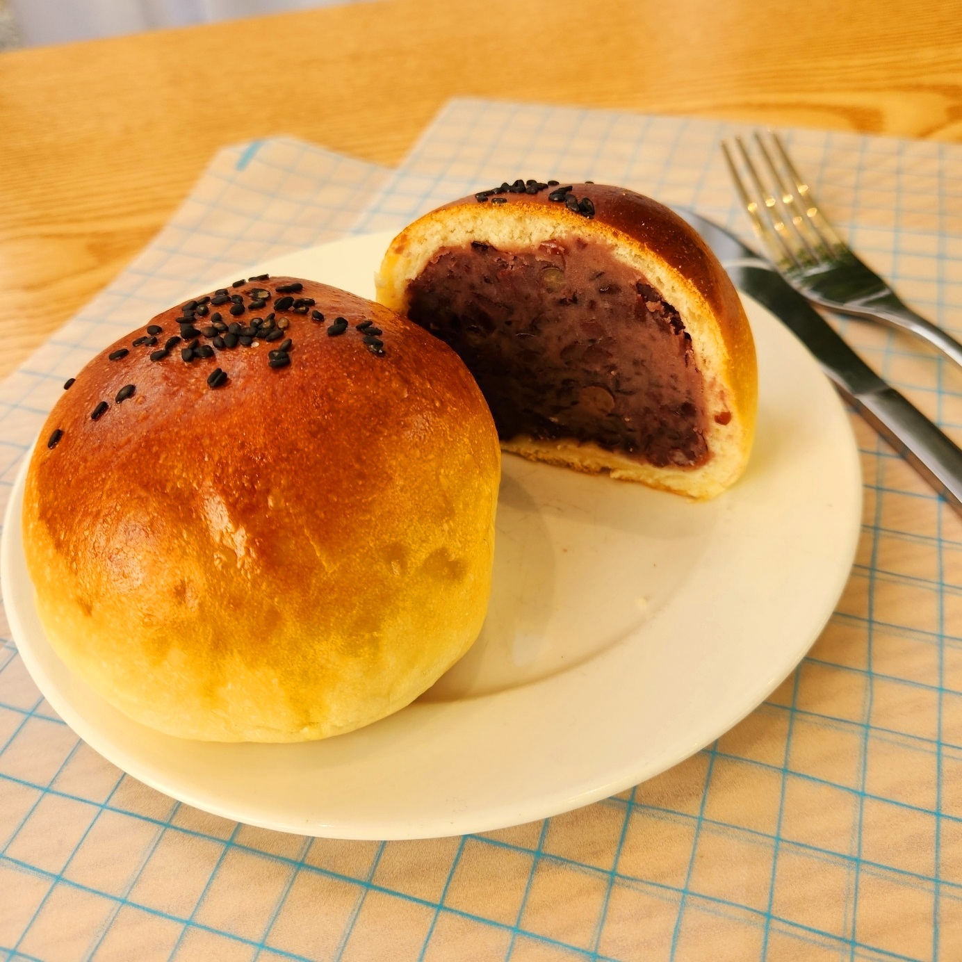 천안에서 유명한 가성비 좋은 수제 단팥빵        [제조:국내산(팥:중국산)] : 수빵소 수제빵연구소