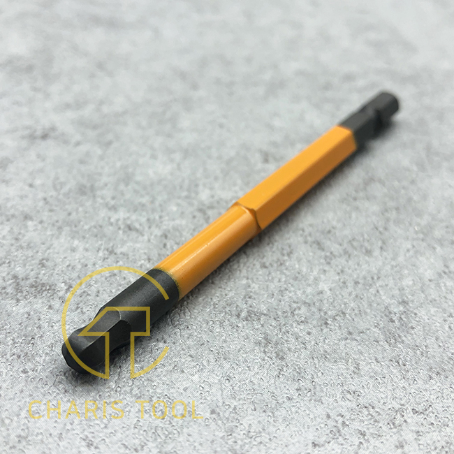아넥스 육각 볼포인트 컬러비트 ACBP-5010 5mm 임팩용 볼렌치 육각비트 일제 : 주안공구