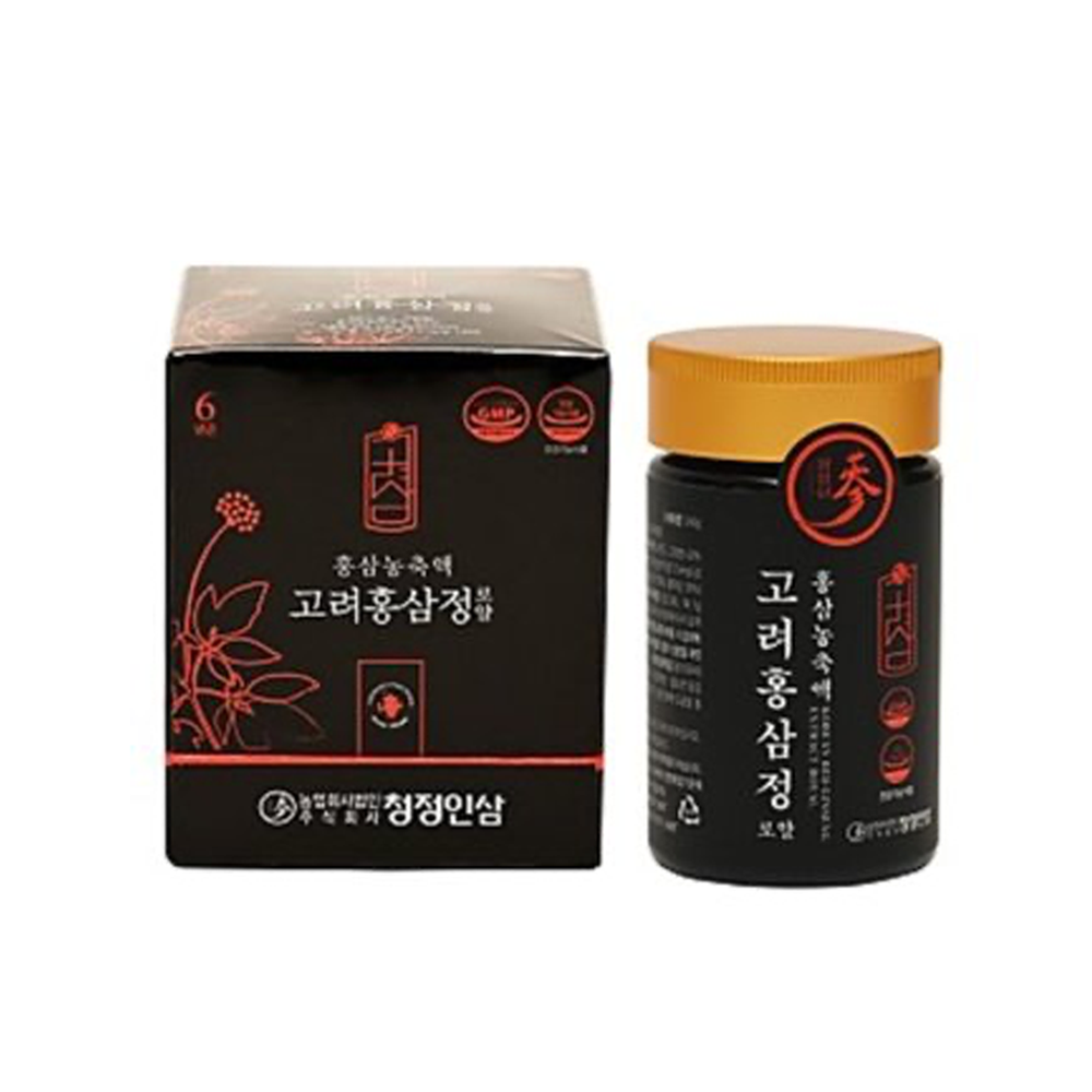 청정인삼 고려홍삼정 240g  ( 100% 홍삼)  대용량으로 가족 건강기능식품 : 웰빙하우스 국회점